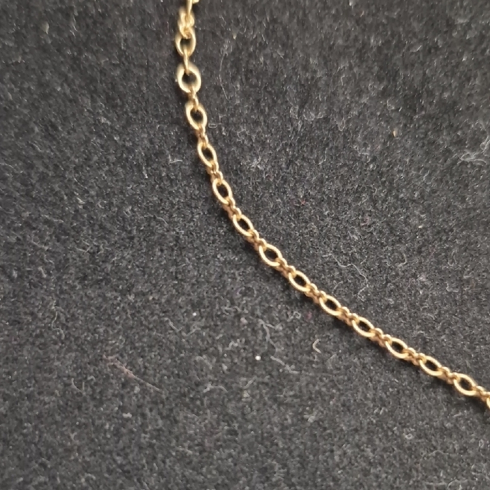 Lia Sophia Shimmery Gold Medallion Necklace (J43) - Picture 4 of 4